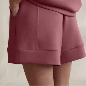 NEW VARLEY alder high rise short in Wild Rhubarb